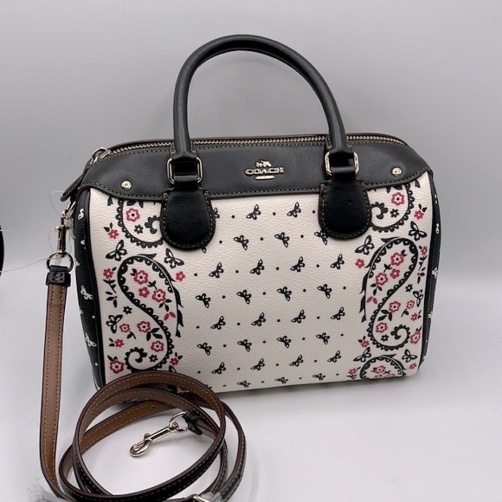 Coach Mini Bennett Butterfly Bandana - Picture 12 of 12